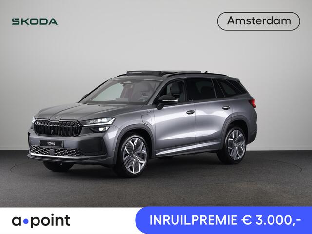 Skoda Kodiaq 1.5 TSI PHEV 204pk Sportline Business | Comfort pakket | Panoramadak | DCC | 20 inch | Trekhaak | Winterpakket | Parkeer pakket