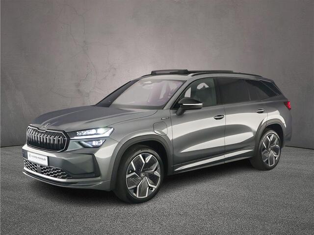 Skoda Kodiaq Sportline Business 1.5 TSI PHEV 204pk DSG Automaat Trekhaak, Panoramadak, CANTON audio, Adaptive cruise control, Elektrische achterklep, Achteruitrijcamera