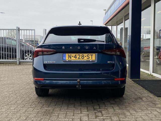 Skoda OCTAVIA Combi 1.5 e-TSI Business Edition Plus / Automaat / NL-Auto / 150 PK / Apple-Carplay & Android-Auto / Adaptive Cruise-Control / Draadloze-Telefoonlader / Climate-Control / DAB Radio-Bluetooth / Navi / Keyless / Dodehoek-Detectie / Wegklapbare-Trekhaak / PD