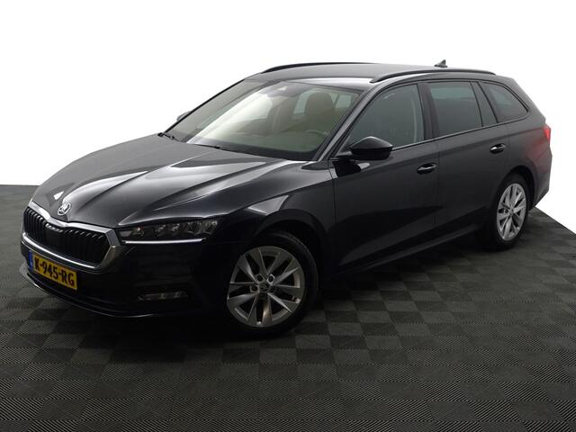 Skoda OCTAVIA Combi 1.0 e-TSI Business Edition Aut- Stuur/Stoelverwarming, Carplay, Android Auto, Sfeerverlichting, Camera, Ada Cruise