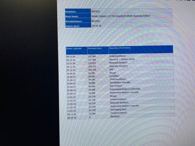 Skoda OCTAVIA 1.0 TSI Greentech Business Edition - Carplay, Cruise, Trekhaak