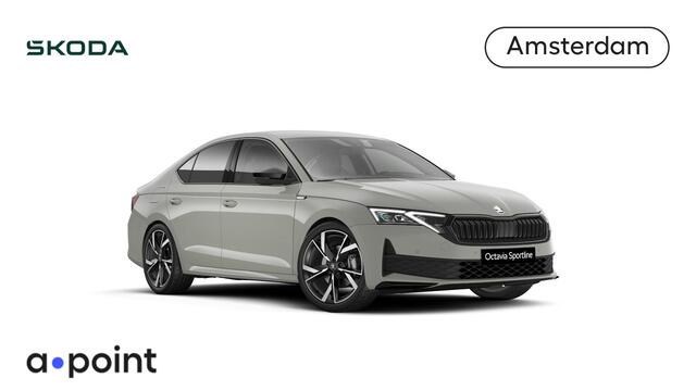 Skoda OCTAVIA Sportline Tour m-HEV 1.5 TSI 150 pk 7 versn. DSG | Navigatie pakket | Soundsystem Canton | Travel Assist | Winter pakket | Trekhaak wegklapbaar | Elektrisch verstelbare voorstoelen | 19 inch lichtmetalen velgen