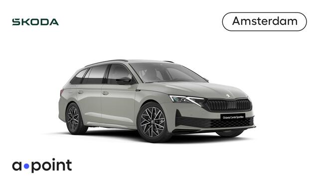 Skoda OCTAVIA Combi FL Sportline Tour m-HEV 1.5 TSI 150 pk 7 versn. DSG | Panoramadak | Trekhaak wegklapbaar | Navigatie pakket | Winter pakket