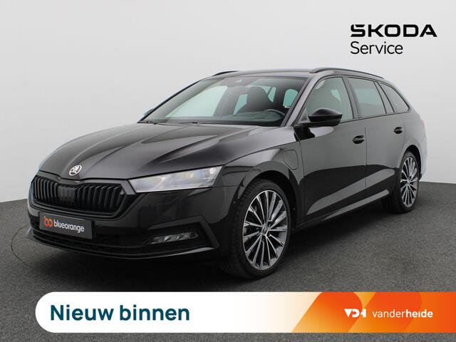 Skoda OCTAVIA Combi 1.4 TSI iV PHEV Sportline Business 204PK DSG Achteruitrijcamera, Cruise Controle, Head-Up Display, Side Assist, Keyless, Stoel-Stuurverwarming, Memorystoel, Trekhaak, 19" LM Velgen
