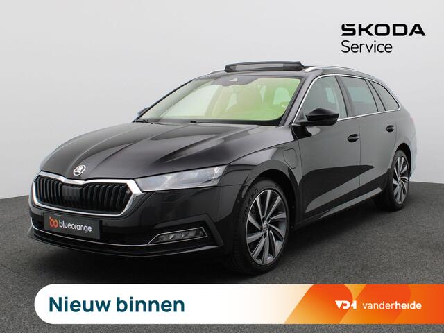 Skoda OCTAVIA Combi 1.4 TSI iV PHEV Business Edition Plus Leder, Panoramadak, 18" Perseus, Standkachel, Matrix Led, Elek. achterklep, Adaptive Cruise Control, Elek. stoelen, Ventilatie stoelen, Stoelverwarming achter