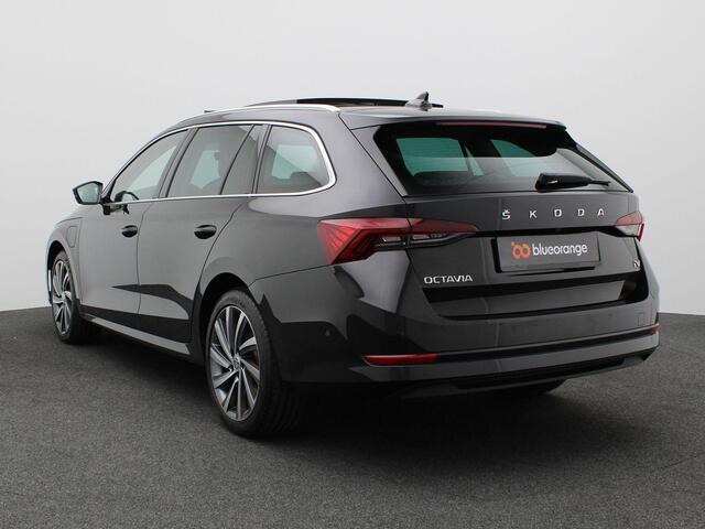 Skoda OCTAVIA Combi 1.4 TSI iV PHEV Business Edition Plus Leder, Panoramadak, 18" Perseus, Standkachel, Matrix Led, Elek. achterklep, Adaptive Cruise Control, Elek. stoelen, Ventilatie stoelen, Stoelverwarming achter