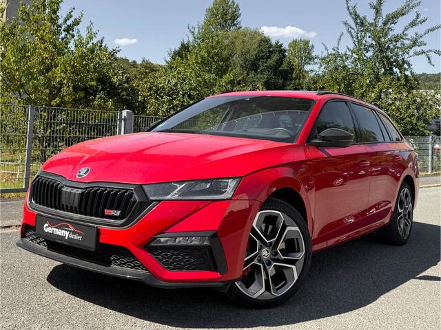 Skoda OCTAVIA Combi 1.4 TSI RS iV PHEV Pano Head-Up Canton Elektr. RS-Zetels ACC 19-Inch Keyless Side/Lane VOL!