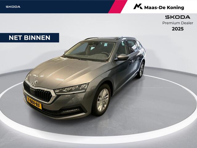 Skoda OCTAVIA Combi 1.0 e-TSI 110pk DSG Business Edition · Apple/Android Car Play · Adaptive Cruise Control · Navigatie · P-Sensoren · Stoelverwarming · 16'' Inch · Garantie t/m 21-08-2027 of 100.000km