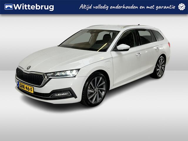 Skoda OCTAVIA Combi 1.4 TSI iV PHEV Business Edition Plus / AUTOMAAT/ PARK. SENSOREN/ DODE HOEK/ LED/ MEMORY SEATS/ CRUISE/ STOELVERWARM./ KEYLESS/ VOORRUIT VERWAMING/ SMARTLINK/ VIRTUAL COCKPIT/ NAVI/ CLIMA/ DAB/ 18" LMV