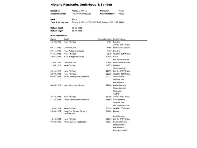 Skoda OCTAVIA 1.0 e-TSI Business Edition Plus (111 PK) 2e-Eig. & Keurig-Onderh. BOVAG-Garantie. NL-Auto.
