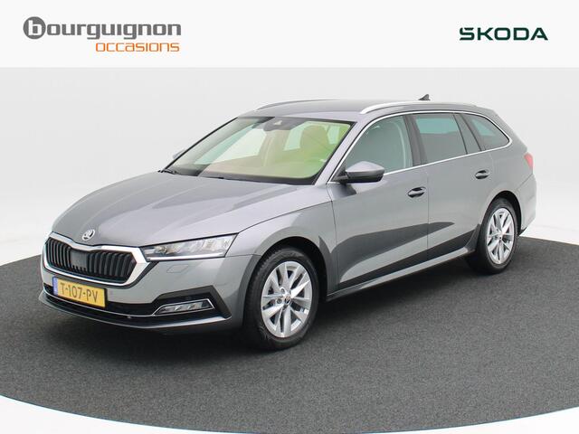 Skoda OCTAVIA Combi 1.0 e-TSi 110 Pk Automaat Business Edition Plus | Trekhaak | Adaptive Cruise | Carplay | LED | parkeersensoren | Elektrische Achterklep | 17 Inch | 61.342 Km