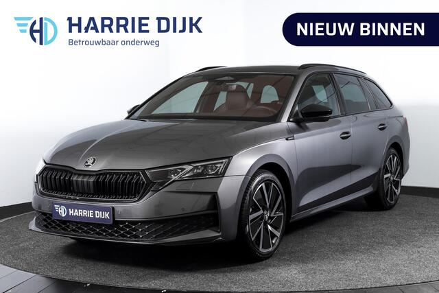 Skoda OCTAVIA Combi 1.5 TSI MHEV 150 PK Sportline Tour | Dig. Cockpit | Elek. Trekhaak | Adapt. Cruise | Winterpakket | Camera | NAV + App. Connect | ECC | Elek. Klep | DAB | LM 18" | 7129