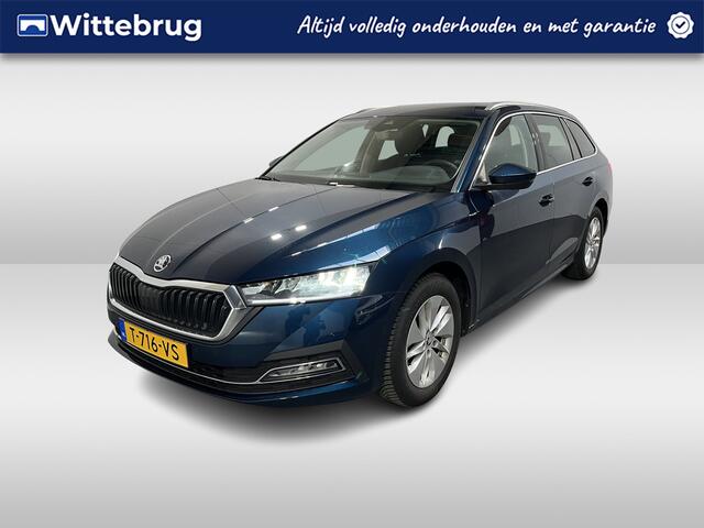 Skoda OCTAVIA Combi 1.0 e-TSI Business Edition / AUTOMAAT/ GARANTIE TM 10-2027/ LED/ BLUETOOTH/ SMART LINK/ NAVI/ SFEERVERLICHT/ STOELVERWARMING/ PARK. SENS/