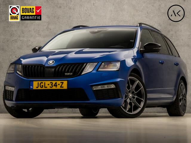 Skoda OCTAVIA 2.0 TSI VRS 230Pk (APPLE CARPLAY, GROOT NAVI, KUIPSTOELEN, STOELVERWARMING, CAMERA, ADAPTIVE CRUISE, TREKHAAK, GETINT GLAS, KEYLESS, ALCANTARA, NIEUWSTAAT)