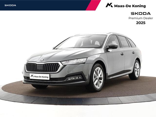 Skoda OCTAVIA Combi 1.0 e-TSI 110pk DSG Business Edition Plus · Apple/Android Car Play · Dodehoeksensor · Navigatie · Keyless · Elek. Achterklep · P-Sensoren · 17'' Inch · Garantie t/m 14-08-2027 of 100.000km
