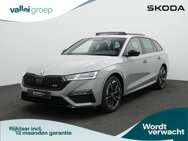 Skoda OCTAVIA Combi 1.4 TSI RS iV 245 pk DSG PHEV Business | Panoramadak | Canton | Adaptief onderstel | Matrix LED | Achteruitrijcamera | Stoelverwarming