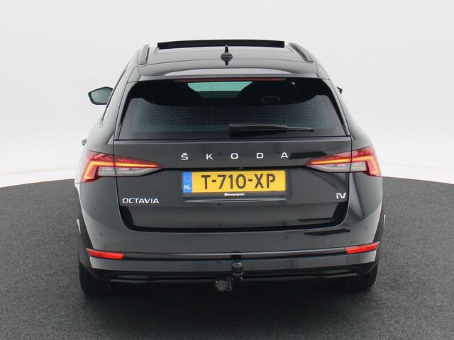 Skoda OCTAVIA Combi 1.4 TSi iV 204 Pk Automaat PHEV Sportline Business | Adaptive Cruise | Stuurverwarming | Stoelverwarming | CarPlay | Panoramadak | Trekhaak | 18 Inch | 69.896 Km!