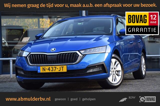 Skoda OCTAVIA Combi 1.0 e-TSI 110PK Business Edition DSG Automaat | Org. NL | BOVAG Garantie | Adaptive Cruise Control | Camera | Apple Carplay/Android Auto | All Season Banden | Virtual Cockpit |