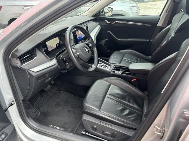 Skoda OCTAVIA Combi 1.0 e-TSI Business Edition Plus AUTOMAAT / LEDER / STOELVERW / CAMERA / KEYLESS / CARPLAY / SFEER / FULL LED / NL-AUTO