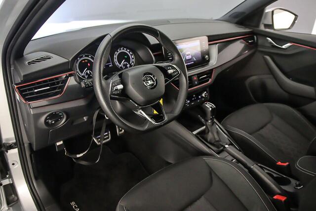 Skoda SCALA Sport Business 1.0 TSI 110pk DSG Automaat Panoramadak, Achteruitrijcamera, Cruise control, App connect, LED koplampen, Parkeersensor achter, Airco, DAB, Radio