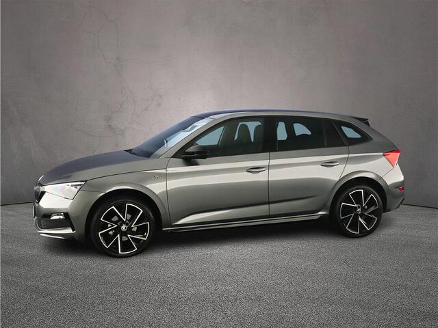 Skoda SCALA Monte Carlo 1.0 TSI 115pk DSG Automaat Panoramadak, Achteruitrijcamera, Cruise control, Stoelverwarming, App connect, LED koplampen, Airco, DAB, Parkeersensoren