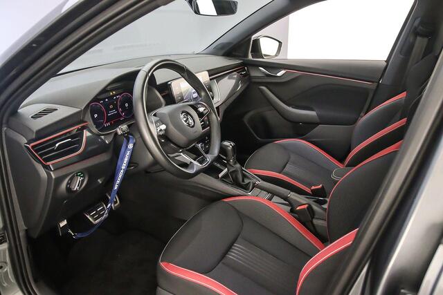 Skoda SCALA Monte Carlo 1.0 TSI 115pk DSG Automaat Panoramadak, Achteruitrijcamera, Cruise control, Stoelverwarming, App connect, LED koplampen, Airco, DAB, Parkeersensoren