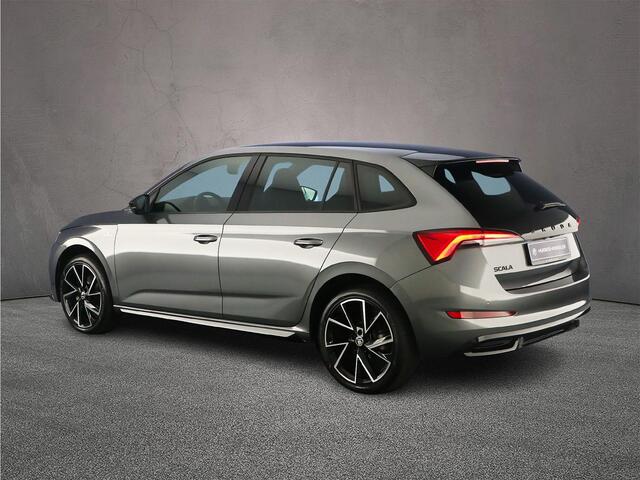 Skoda SCALA Monte Carlo 1.0 TSI 115pk DSG Automaat Panoramadak, Achteruitrijcamera, Cruise control, Stoelverwarming, App connect, LED koplampen, Airco, DAB, Parkeersensoren