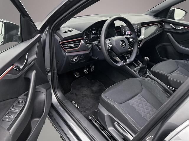 Skoda SCALA Sport Business 1.0 TSI 110pk Achteruitrijcamera, Cruise control, Parkeersensoren, Airco, App connect, LED koplampen, Bluetooth, DAB, Radio