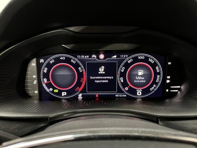 Skoda SCALA 1.5 TSI Monte Carlo / AUTOMAAT/ PANO/ LED/ DIGITAL DASHBOARD/ CRUISE CONTROL/ SMARTLINK/ NAVI/ RIJ-MODI/ PARK. SENSOREN + CAMERA/ STOEL VERWARM./ DAB