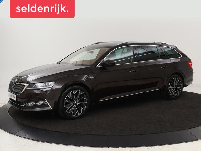 Skoda SUPERB 1.4 TSI iV Laurin & Klement | Leder | Trekhaak | Adaptive cruise | Stoelverwarming | Canton Sound | Navigatie | Memory | Full LED | Keyless | Carplay | PHEV