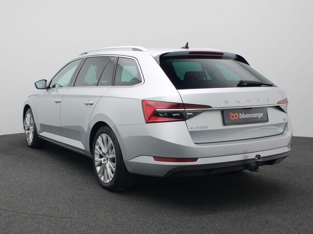 Skoda SUPERB Combi 1.4 TSI iV Business Edition Plus 218PK DSG Adaptieve Cruise Controle, Stoel-Stuurverwarming, Volleder, Keyless, Side Assist, Achteruitrijcamera, Trekhaak, 18" LM Velgen