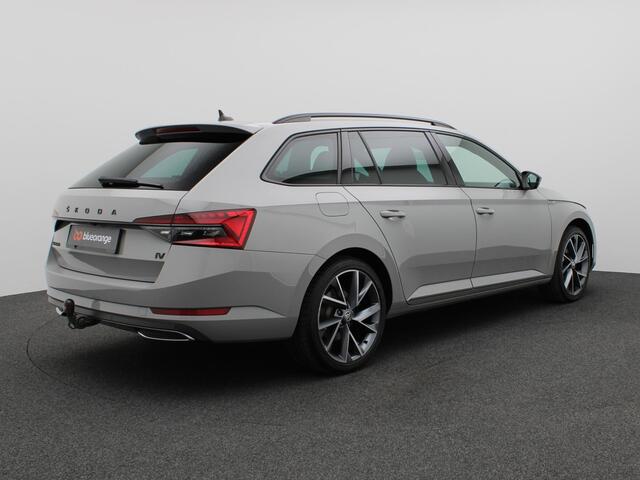 Skoda SUPERB 1.4 TSI iV Sportline Business Trekhaak wegklapbaar, Elek. achterklep, Stoel-Stuurverwarming, Navi, Adaptive Cruise Control, Keyless, 19" Vega LMV, Keyless