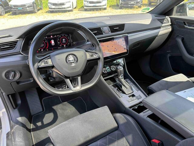 Skoda SUPERB 2.0 TSI 4x4 Sportline Business 272 PK Pano RS Stoelen Alcantara standkachel Trekhaak 19 Inch ACC virtuele cockpit Sound Systeem Canton