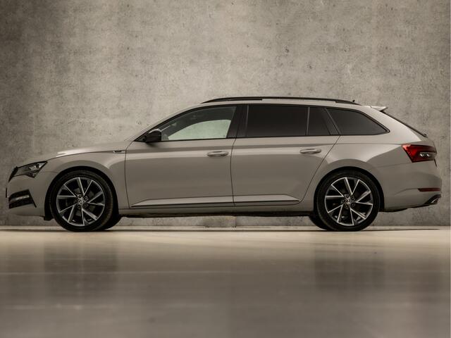 Skoda SUPERB Combi 1.4 TSI iV Sportline 218Pk Automaat (PANORAMADAK, VIRTUAL COCKPIT, APPLE CARPLAY, LEDER/ALCANTARA, MEMORY SEATS, KEYLESS, 360 CAMERA, ADAPTIVE CRUISE, SFEERVERLICHTING, NIEUWE APK, NIEUWSTAAT)