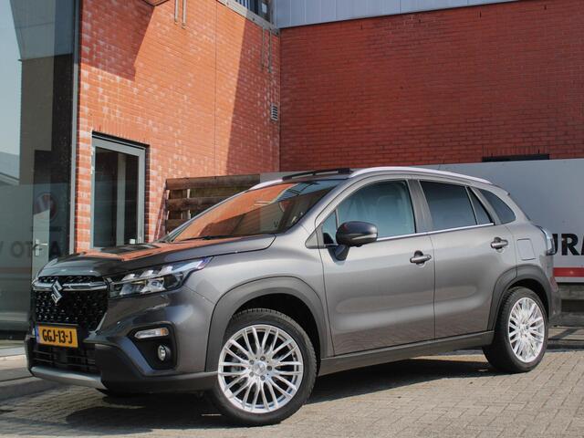 Suzuki S-Cross 1.4 Boosterjet Style Smart Hybrid 6 Jaar Garantie! Elektrisch Panoramadak, 360° Camera, Navigatie, Parkeersensoren Voor en Achter, All-Season Banden