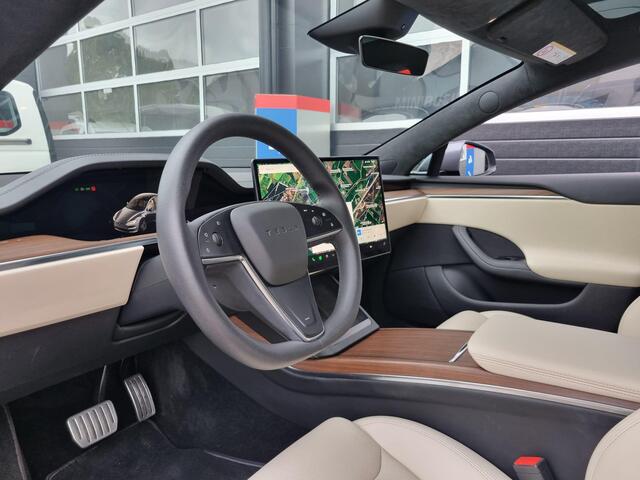 Tesla MODEL S Longe Range / 21" Arachnid / Enhanced Autopilot 4.0 / BTW auto / Creme Premium Interieur