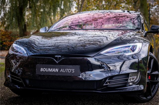 Tesla MODEL S P100D Performance NL Auto Full Self Driving Stoelventilatie 21" Carbon