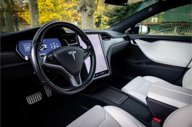 Tesla MODEL S P100D Performance NL Auto Full Self Driving Stoelventilatie 21" Carbon