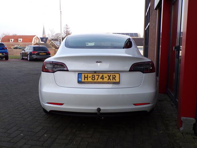 Tesla Model 3 Standard RWD Plus 60 kWh Trekhaak Full self driving Panoramadak Parelmoer