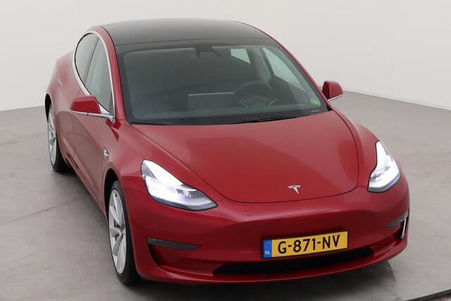 Tesla Model 3 LANG RANGE AWD 75KWH 351PK PANO/LEER/FABRIEKSGARANTIE
