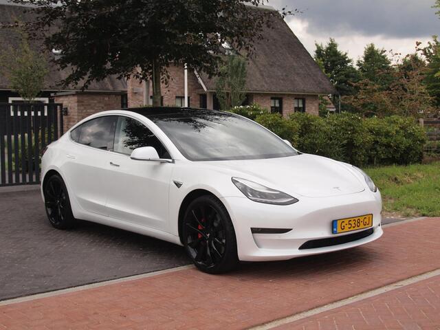 Tesla Model 3 Performance AWD 75 kWh | Camera | Glazen dak | DAB | NL-Auto |