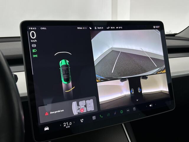 Tesla Model 3 Performance AWD 462pk 75 kWh Wit interieur Navigatie