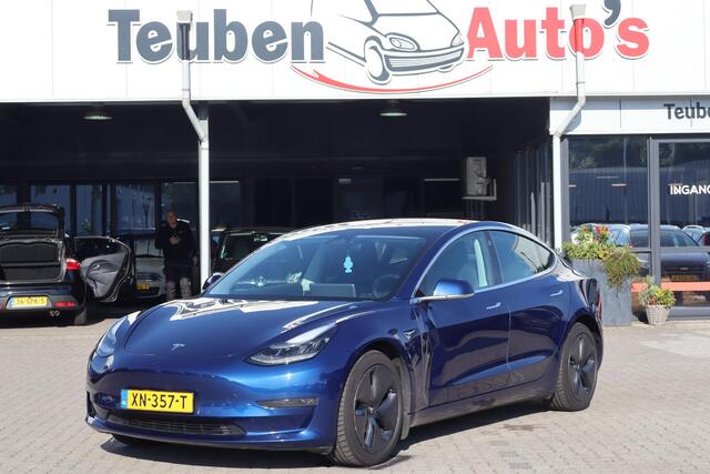 Tesla Model 3 Long Range AWD 75 kWh Autopilot, Lederen interieur, Stoelverwarming, Panoramadak, 360 camera, Zie foto's!