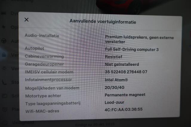 Tesla Model 3 Standard RWD Plus 60 kWh 90% SOH, Lederen interieur, Cruise control, 360 Camera, Autopilot computer 3