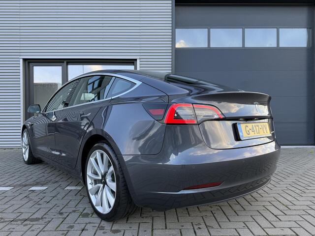 Tesla Model 3 Long Range AWD 75 kWh SOH 88.8% ?Full Self Driving ?Panoramadak ?Vol Leder ?360º Camera ?Stoelverwarming ?Autopilot ?Origineel NL