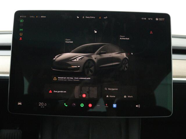 Tesla Model 3 Standard RWD Plus 60 kWh | Panoramadak | Leder | Stuur & Stoelverwarming |