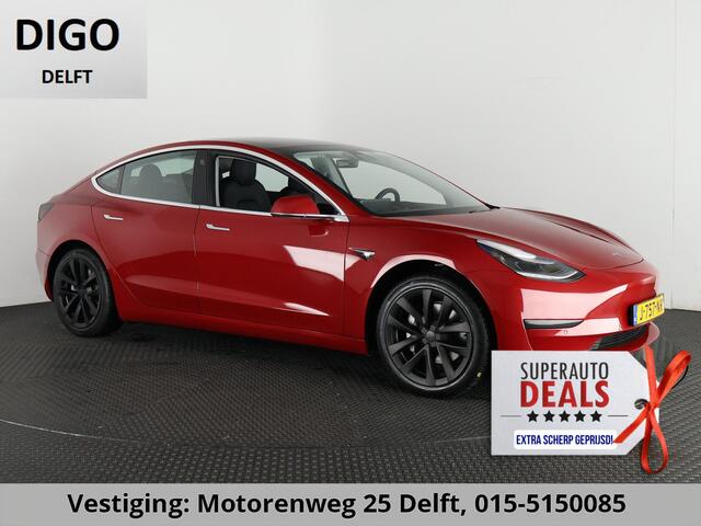 Tesla Model 3 RWD 60 kWh (238PK) ACCUTEST 91% BEREIK 391 KM GARANTIE MOGELIJK 9-2030* PANO.LEDER. STOELVERWARMING