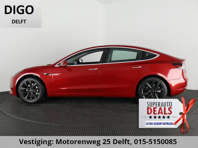 Tesla Model 3 RWD 60 kWh (238PK) ACCUTEST 91% BEREIK 391 KM GARANTIE MOGELIJK 9-2030* PANO.LEDER. STOELVERWARMING