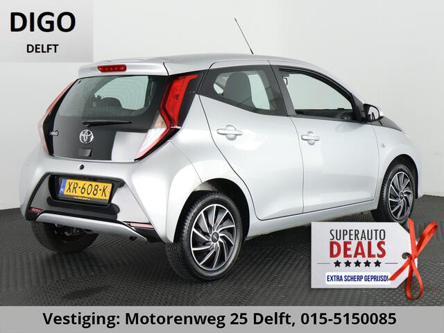 Toyota AYGO 1.0 VVT-i X-PLAY CAMERA CARPLAY NAVI GARANTIE 2029 AIRCO. VOLLEDIG ONDERHOUDEN
