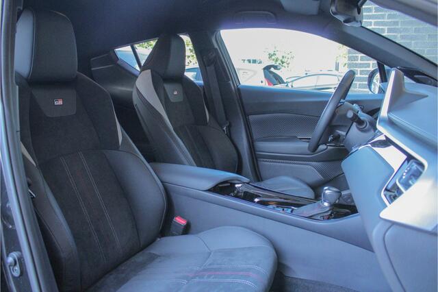 Toyota C-HR 2.0 Hybrid GR-Sport |nieuw onderhoud!|Apple/Android|elek stoel|JBL|navigatie|leder-alcantara|19"|LED|